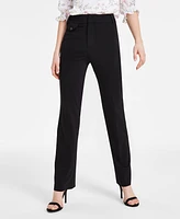 CeCe Women's Wear to Work Fit Flare High Rise Pants