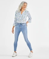 Style & Co Women's Mid-Rise Curvy Skinny Jeans, Created for Macy's