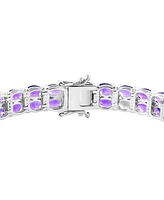 Effy Amethyst Tennis Bracelet (25-1/3 ct. t.w.) Sterling Silver. (Also available Citrine & Blue Topaz)