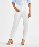 Style & Co Petite Mid-Rise Curvy Skinny Jeans