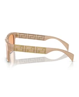 Versace Men's Low Bridge Fit Sunglasses, VE4445F