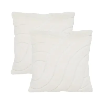 Safavieh Verli 18" x 18" Pillow (Set of 2)