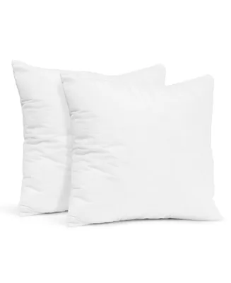 Square Sofa Throw Pillow Inserts - 18"x18" - 2 Pack