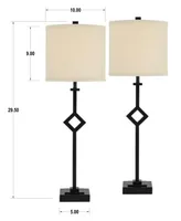 Pacific Coast Set of 2 Audrey Table Lamp