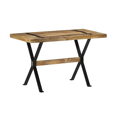 Dining Table 47.2"x23.6"x29.9" Rough Mango Wood