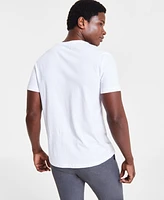 Calvin Klein Men's Smooth Cotton Solid Crewneck T-Shirt