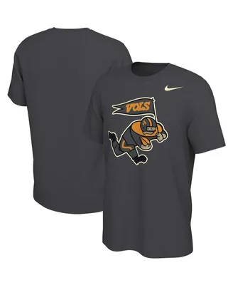 Men's Nike Anthracite Tennessee Volunteers Football Man Smokey T-shirt
