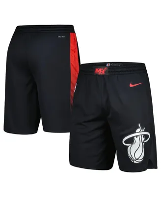 Men's Nike Black Miami Heat 2023/24 City Edition Swingman Shorts