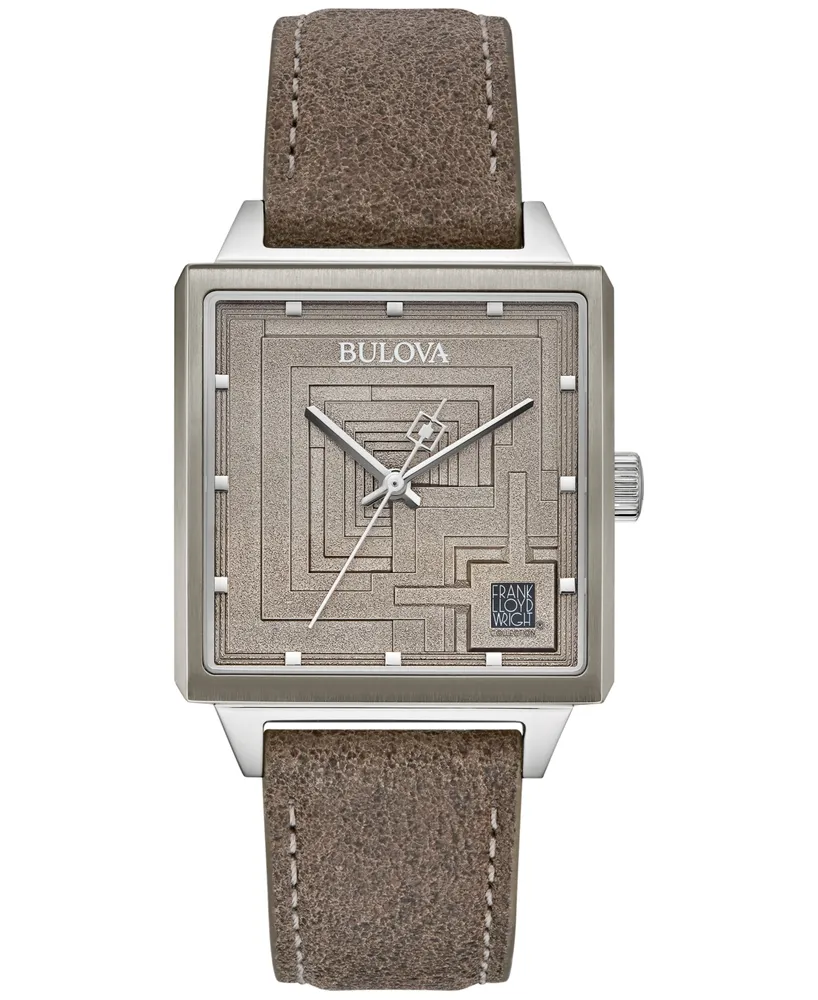 Bulova Frank Lloyd Wright The Oculus Watch, 39mm | Bloomingdale's