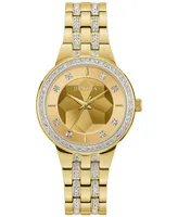 Bulova Women's Phantom Gold-Tone Stainless Steel Bracelet Watch 33mm - Gold