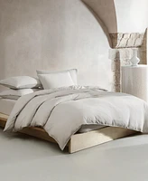 Calvin Klein Soft Linen 3 Piece Duvet Cover Set, King