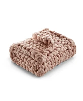 Cozy Tyme Berenice Chunky Knit Throw