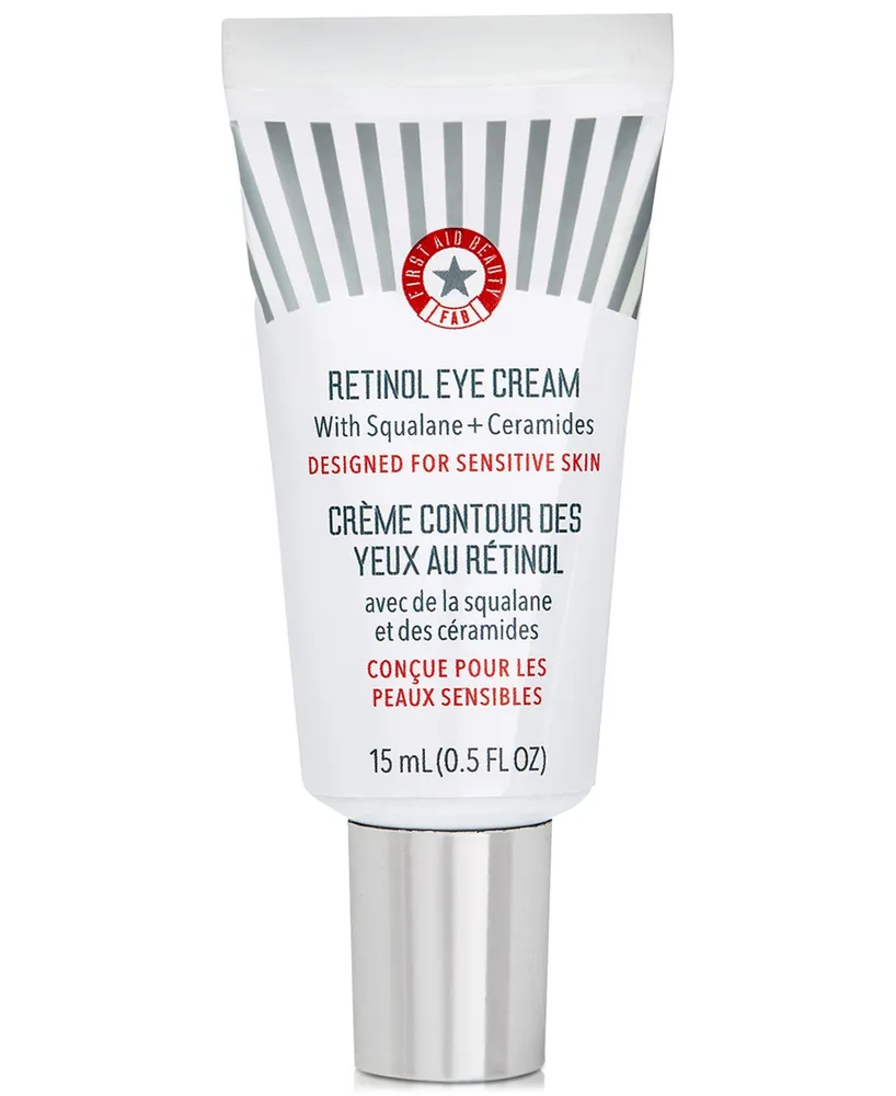 First Aid Beauty Retinol Eye Cream With Squalane + Ceramides, 0.5 oz.