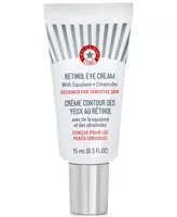 First Aid Beauty Retinol Eye Cream With Squalane + Ceramides, 0.5 oz.