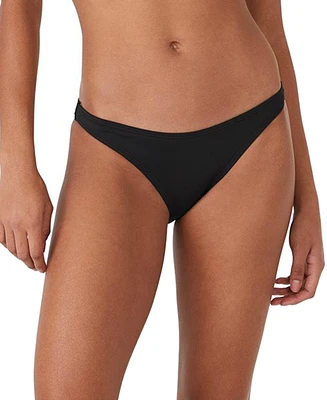 kate spade new york Women's High Cut Bikini Bottoms