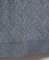 Mango Men's Knitted Braided Sweater