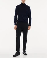 Mango Men's 100% Merino Wool Turtleneck Sweater