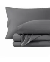 Bare Home Organic Cotton Sateen Sheet Set Full