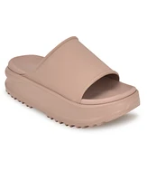 Nine West Women's Sunshin Round Toe Slip-On Casual Sandals