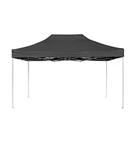 vidaXL Professional Folding Party Tent Aluminum 14.8'x9.8' Anthracite