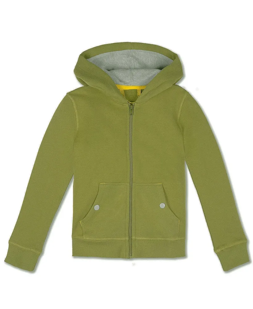 Mightly Toddler Fair Trade Organic Cotton Zip-Up Pocket Hoodie