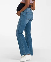 Seraphine Women's Maternity Cotton Bootcut Jeans