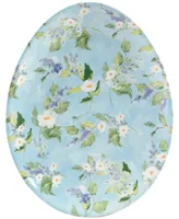 Certified International Easter Egg-Shaped Plates, Set of 4