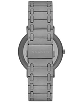 Skagen Men's Signatur Three Hand Gray Stainless Steel Watch 40mm
