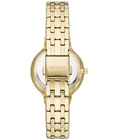 Skagen Women's Anita Lille Three Hand -Tone Stainless Steel Watch 30mm