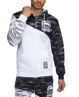 Ecko Unltd Men's New Wave Color Block Full-Zip Hoodie