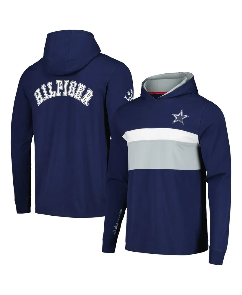 Tommy Hilfiger Men's Long Sleeve Fleece Logo Pullover Hoodie