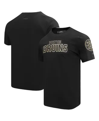 Men's Pro Standard Black Boston Bruins Wordmark T-shirt