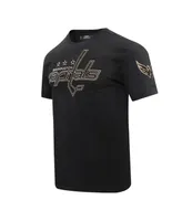 Men's Pro Standard Black Washington Capitals Wordmark T-shirt