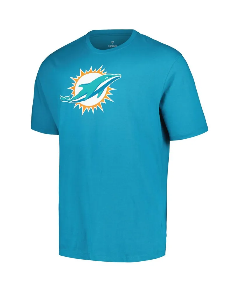 Men's Fanatics Tyreek Hill Aqua Miami Dolphins Big and Tall Player Name Number T-shirt