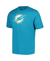 Men's Fanatics Tyreek Hill Aqua Miami Dolphins Big and Tall Player Name Number T-shirt