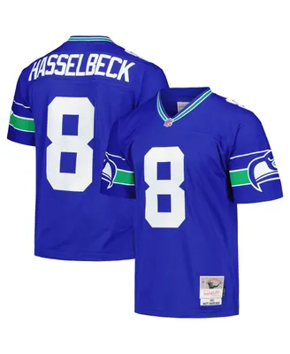 Men's Mitchell & Ness Matt Hasselbeck Royal Seattle Seahawks Legacy Replica Jersey