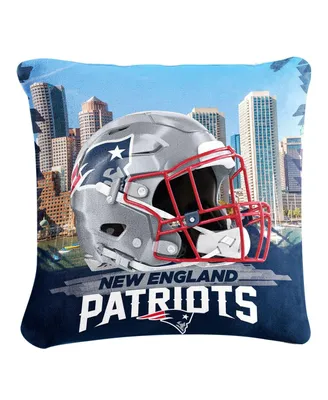 New England Patriots 16" x 16" City Sketch Pillow