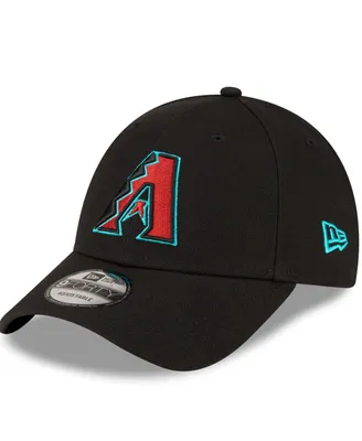 Men's New Era Black Arizona Diamondbacks Alternate The League 9FORTY Adjustable Hat