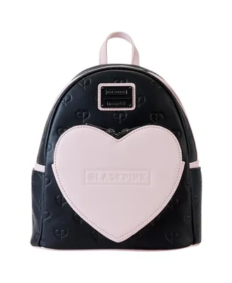 Men's and Women's Loungefly Blackpink Allover Print Heart Mini Backpack