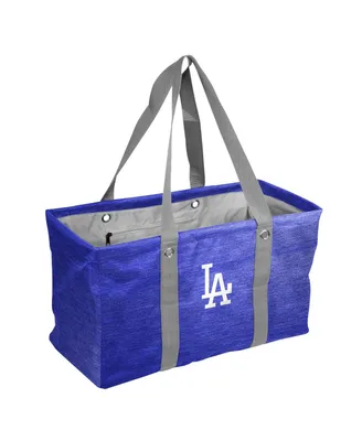 Men's and Women's Los Angeles Dodgers Crosshatch Picnic Caddy Tote Bag
