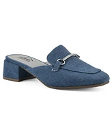 Cliffs by White Mountain Quin Low Block Heeled Mule