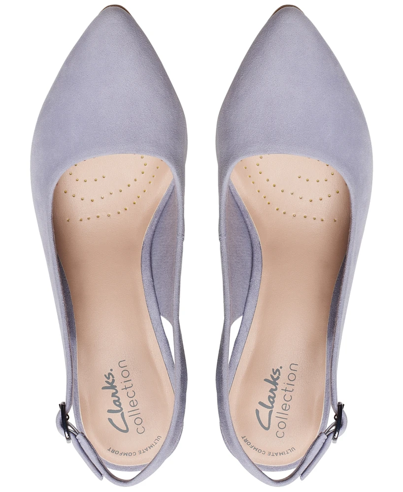 Clarks Women's Kataleyna Step Pointed-Toe Slingback Pumps