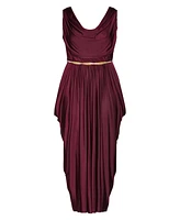 City Chic Plus Athena Goddess Maxi Dress