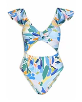 Jessie Zhao New York Afternoon Garden One-Piece Swimsuit