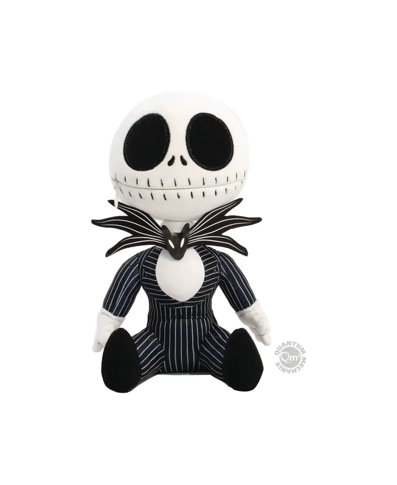 Quantum Mechanix Disney Jack Skellington Zipper mouth 9 Inch Plush