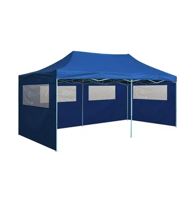 Professional Folding Party Tent with 4 Sidewalls 9.8'x19.7' Steel