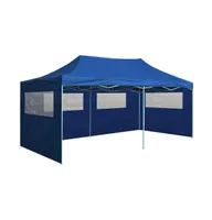 Professional Folding Party Tent with 4 Sidewalls 9.8'x19.7' Steel