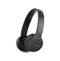 Sony Wh-CH510 Wireless On-Ear Headphones (Black) with Hardshell Case Bundle