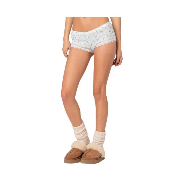 Matchmaker Pointelle Shorts Cream Online