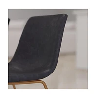 Carrollton 18 Inch Bucket Seat Dining Chairs, Set Of 2